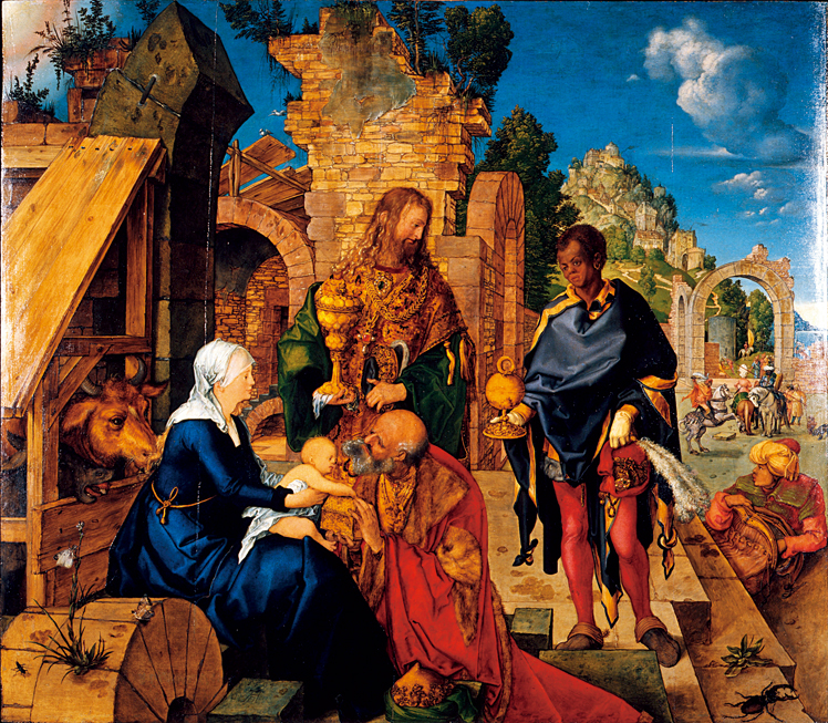   阿尔布雷特·丢勒Albrecht Dürer——朝圣者的来访